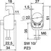 OBO Bettermann 1186916 Collari 1 pz.