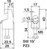 OBO Bettermann 1186502 Collari 1 pz.
