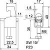 OBO Bettermann 1186702 Collari 1 pz.