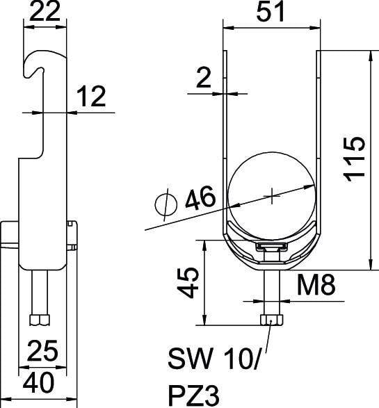 OBO Bettermann 1187738 Collari 1 pz.