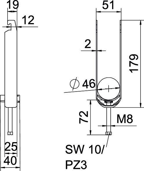 OBO Bettermann 1186744 Collari 1 pz.