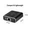 Splitter di rete compatto e leggero di LogiLink, consente connessione da 1 Gbps, dimensioni 5,9 cm x 1,9 cm, con alimentazione DC5V e porta Ethernet.