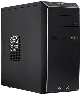 Captiva Desktop PC B5A 21V4 AMD Ryzen 5 5600G 4.4 GHz 16 GB RAM 1 TB SSD AMD Grafica Radeon Win 11 Home 65276
