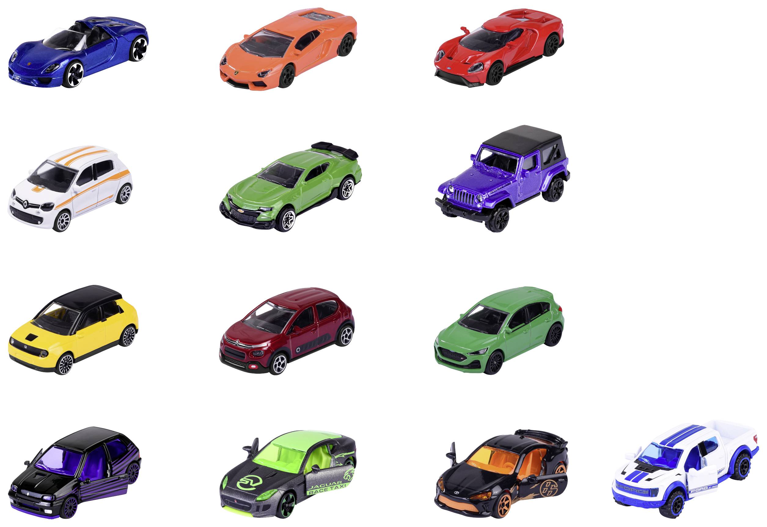 Mega pack con 9 tram e 4 auto della Limited Edition 10