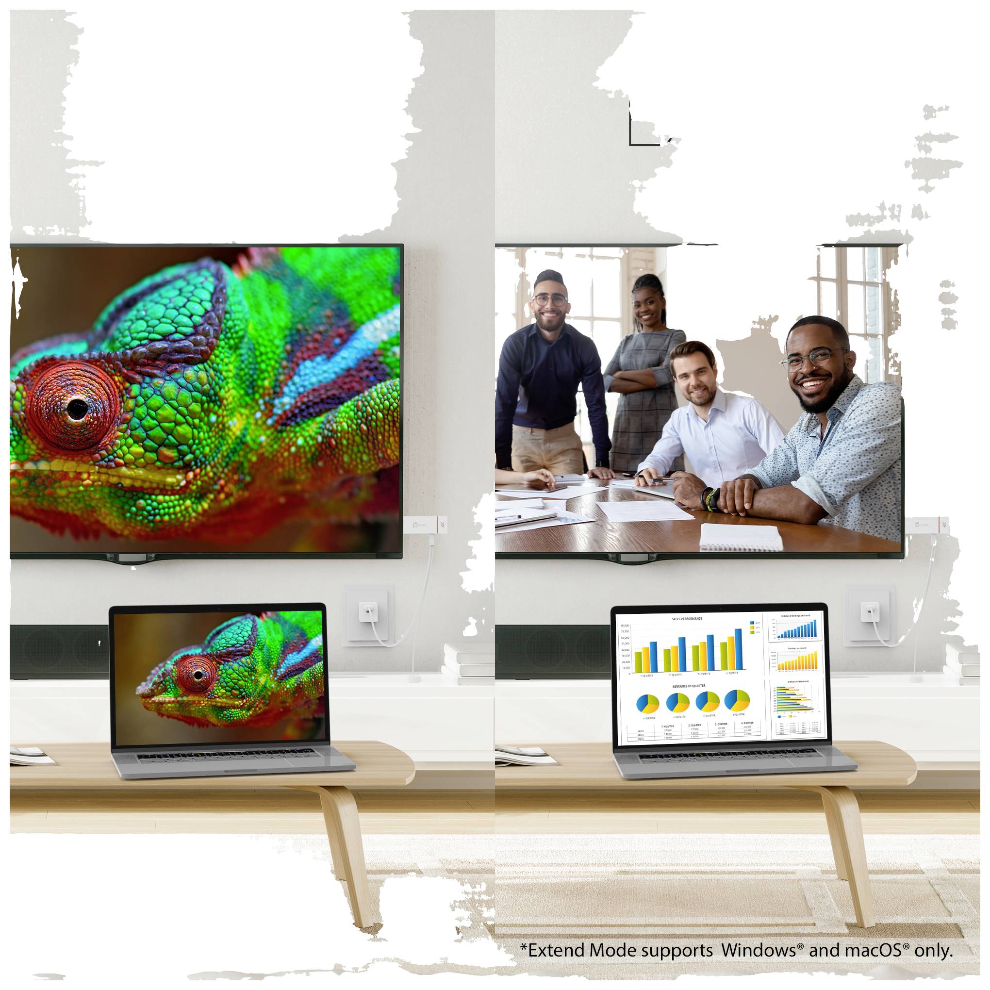 j5create JVAW76-N Modulo di estensione 4K-2