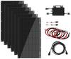 Technaxx TX-270 5117 Kit energia solare 600 Wp Cavo di collegamento incl., Inverter incl.