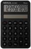 Maul ECO MD 1 Calcolatrice tascabile Nero Display (cifre): 10 a energia solare (L x A x P) 76 x 120 x 13 mm