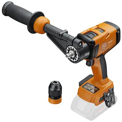 Trapano a mano con impugnatura supplementare e mandrino intercambiabile. Ideale per lavori robusti e utilizzo versatile.
