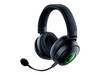 Razer Kraken V3 Pro Auricolare Con cavo e senza cavo Passanuca Giocare USB tipo A Nero