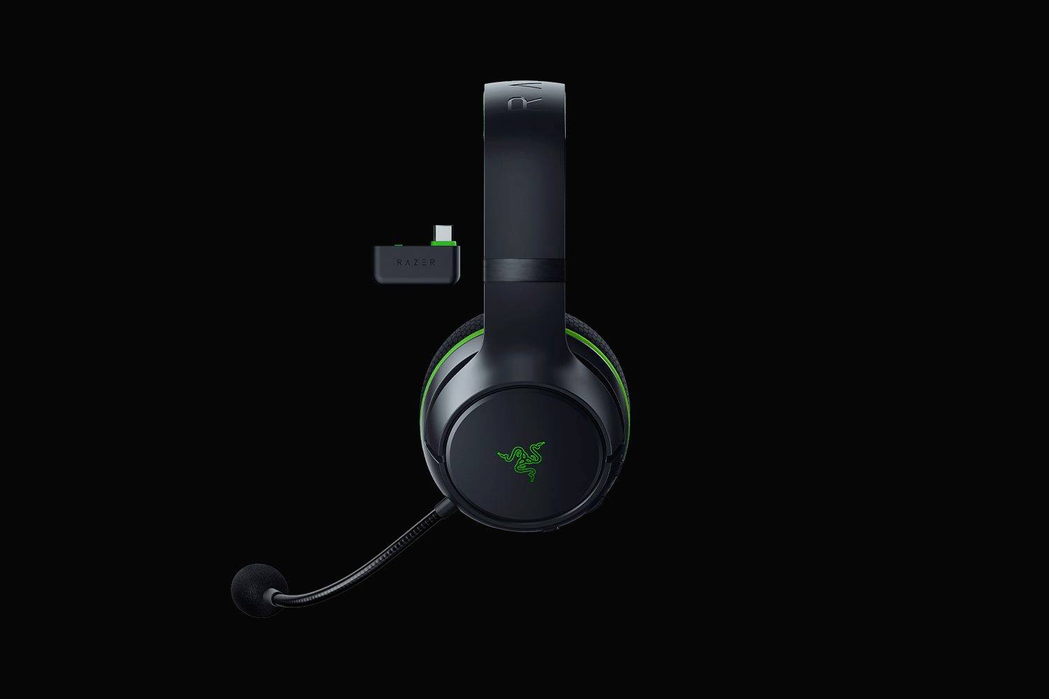Razer Kaira HyperSpeed Auricolare Wireless A Padiglione Giocare Bluetooth Nero, Verde (RAZER KAIRA HYPERSPEED W/L HEADSE-1