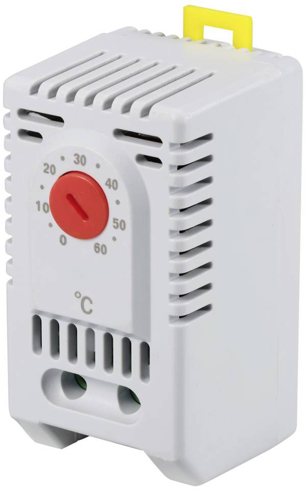 TRU COMPONENTS Termostato per armadio elettrico TC-NT31-F NC 1 NC (L x L x A) 60 x 33 x 43 mm 1 pz.