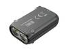 Hückmann 146949 NC-TINI2-GRAU LED (monocolore) Torcia tascabile a batteria ricaricabile 500 lm 14 g