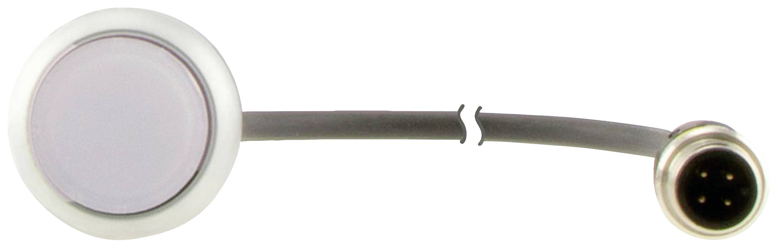 Eaton 185556 C22-DL-W-K10-24-P1 Pulsante illuminato piatto Pulsante Bianco 1 pz.