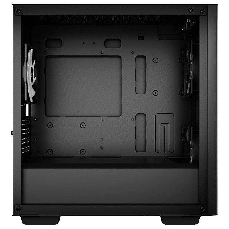 DeepCool DeepCool Matrexx 40 3FS Micro-ATX - schwarz Micro-Tower PC Case da gioco, Contenitore, PC Case Nero-5