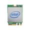 Scheda di rete Intel verde con superficie metallica e logo Intel al centro. Adatta per contesti di tecnologia informatica.