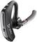 Cuffie wireless nere con archetto auricolare di Poly, che mostrano il braccio del microfono e i comandi.