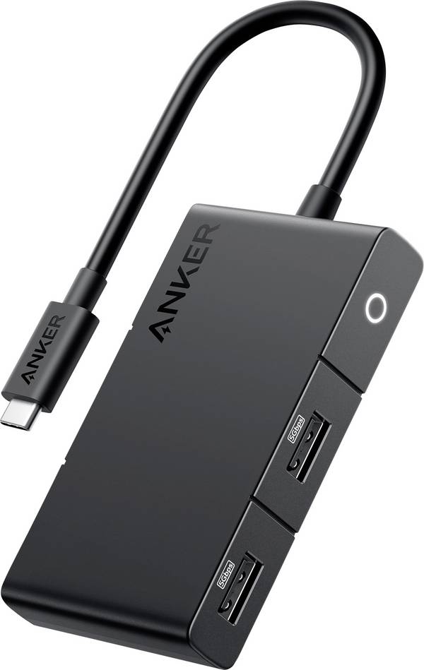 • 5-in-1 USB-C Mini Dock-/ Hub • HDMI - 4K Support • 100W Power Delivery