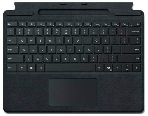 Microsoft SRF TC SC DE AT Black Tastiera per tablet Adatto per il marchio (tavoletta): Microsoft Windows® Surface Pro 9