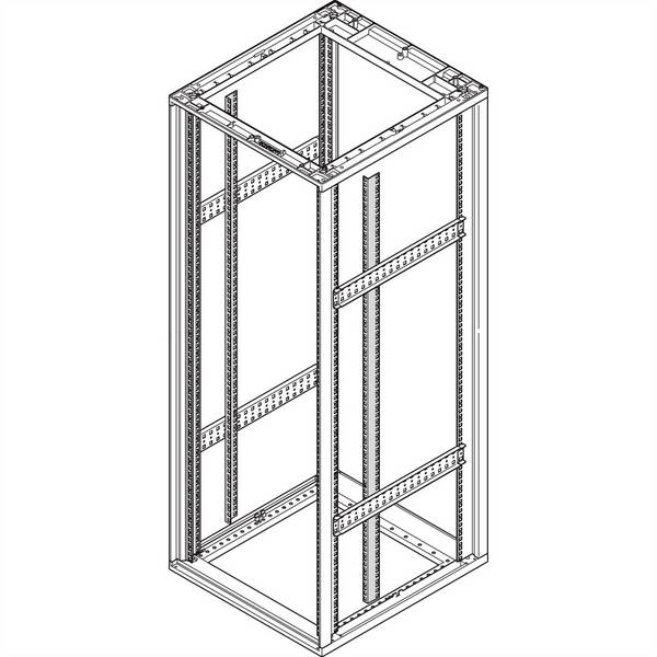 nVent SCHROFF 27230172 19 pollici  Armadio rack da 19" pollici  6 U    Nero - Grigio