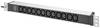 Digitus DN-95426 19 pollici Multipresa per armadio rack 1 U Presa IEC C13 10A Adatto per profondità armadio: da 300 mm Alluminio, Alluminio (anodizzato), Nero, Nero (opaco), Nero - Argento, Nero / Argento