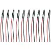 TAMS Elektronik 81-50066-10-C LED con cavi Rosso 10 pz.