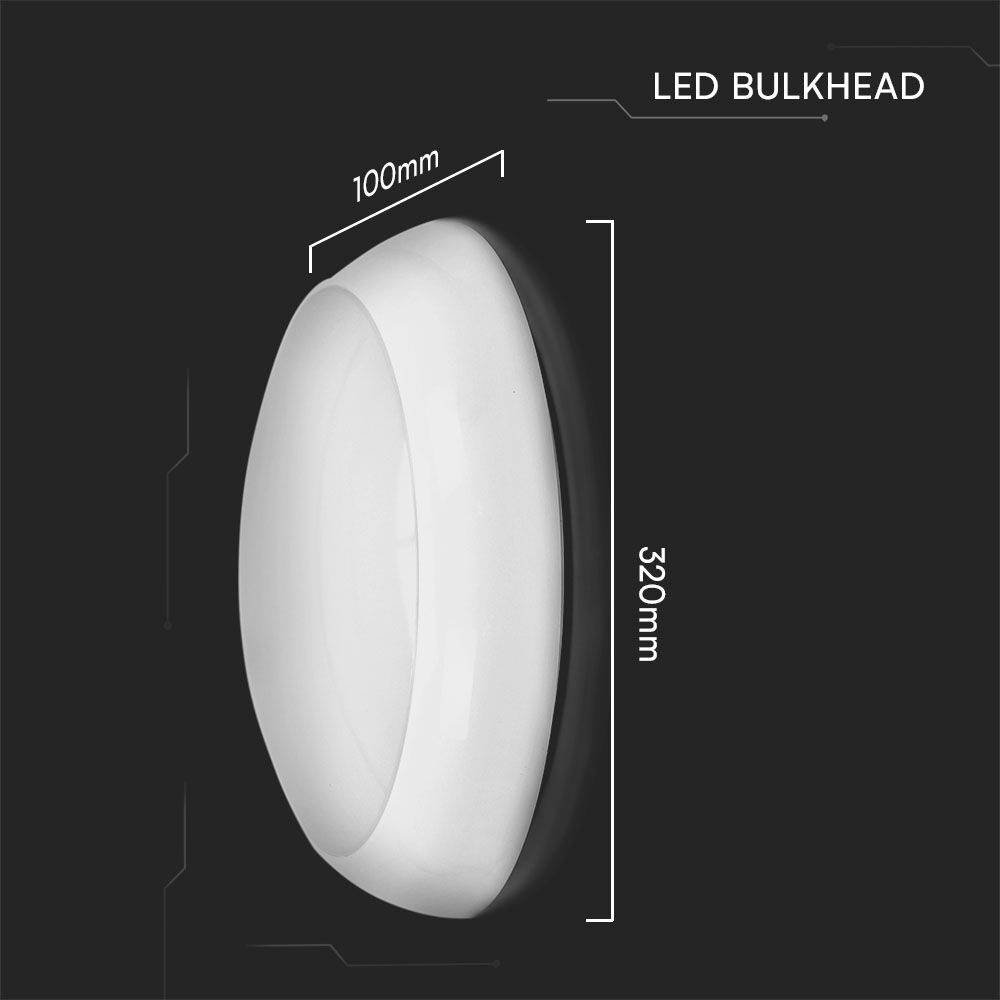 V-TAC 801-24 VT-8603-N Lampada da parete per esterni a LED LED (monocolore) LED ERP: E (A - G) 20 W Bianco naturale-7