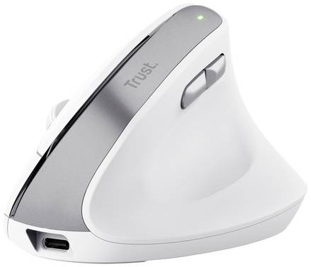 TRUST MOUSE BAYO II ERGONOMICO WIRELESS, BIANCO