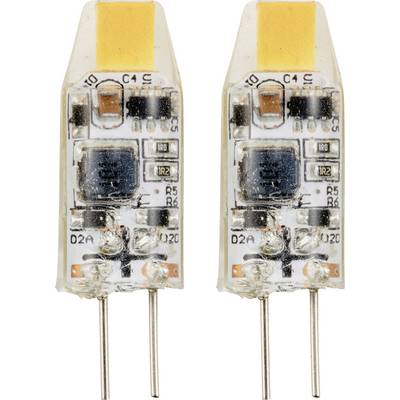 Due componenti LED con circuiti stampati e contatti, idonee per applicazioni elettroniche.