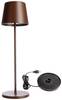 Deko Light 620198 Canis Lampada da tavolo a batteria a LED 3.5 W Bianco caldo Ruggine