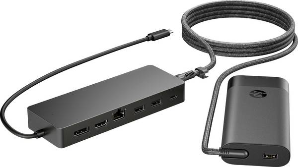 HP Docking station USB-C®   Universal USB-C Dock + 65W Ladegerät (EU)