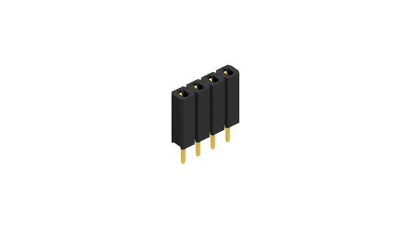 Fischer Elektronik Connettore femmina (standard) Numero di righe: 1 10025414 10 pz.