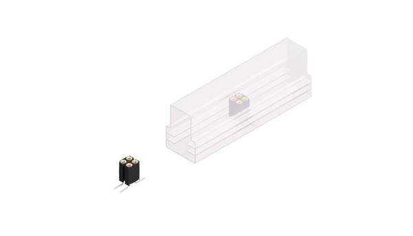 Fischer Elektronik Connettore femmina (precisione) Numero di righe: 2 10026077 10 pz.-0
