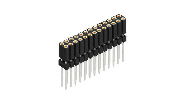 Fischer Elektronik Connettore femmina (precisione) Numero di righe: 2 10026265 10 pz.