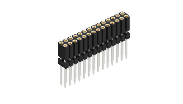 Fischer Elektronik Connettore femmina (precisione) Numero di righe: 2 10026266 10 pz.
