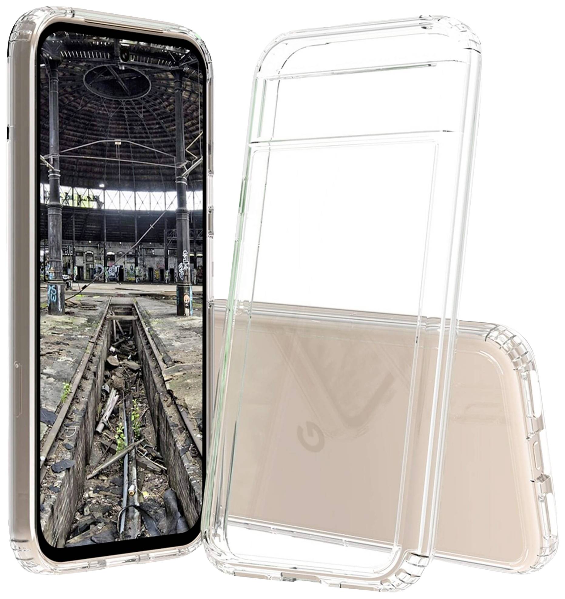 JT Berlin Pankow Clear Backcover per cellulare Google Pixel 8a Trasparente Anti urti 11055
