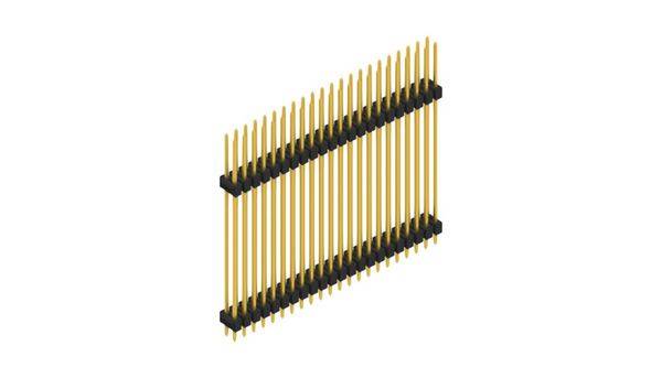 Fischer Elektronik Connettore maschio (standard) Numero di righe: 2 SL1436544G 10 pz.-0
