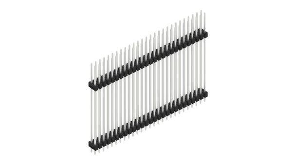 Fischer Elektronik Connettore maschio (standard) Numero di righe: 2 SL1436554Z 10 pz.-0