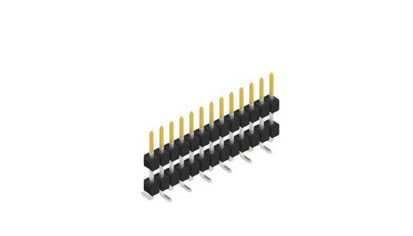 Fischer Elektronik Connettore maschio (standard) Numero di righe: 1  10051770 10 pz.