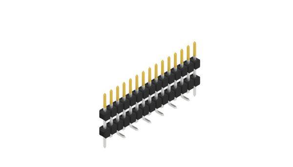 Fischer Elektronik Connettore maschio (standard) Numero di righe: 1  10051784 10 pz.