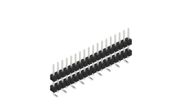 Fischer Elektronik Connettore maschio (standard) Numero di righe: 1  10051805 10 pz.