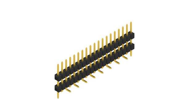 Fischer Elektronik Connettore maschio (standard) Numero di righe: 1  10051808 10 pz.