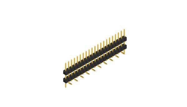 Fischer Elektronik Connettore maschio (standard) Numero di righe: 1  SL15SMD10721GP 10 pz.