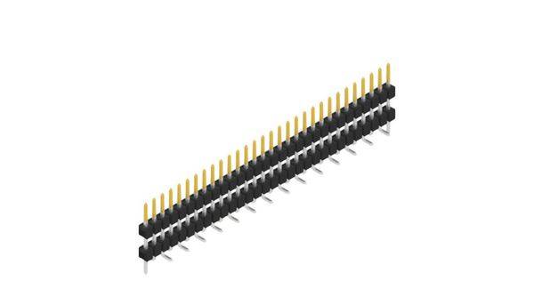 Fischer Elektronik Connettore maschio (standard) Numero di righe: 1  SL15SMD10730SP 10 pz.