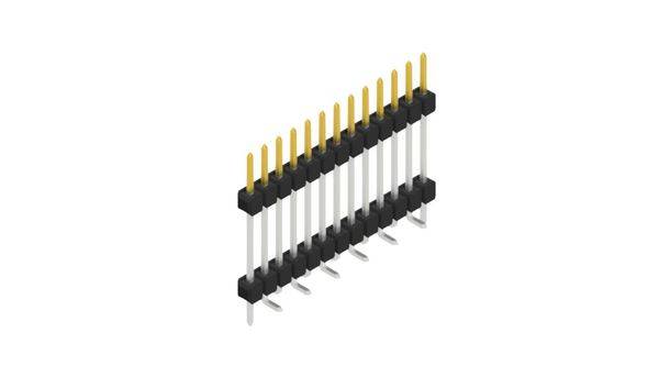 Fischer Elektronik Connettore maschio (standard) Numero di righe: 1 10051904 10 pz.-0