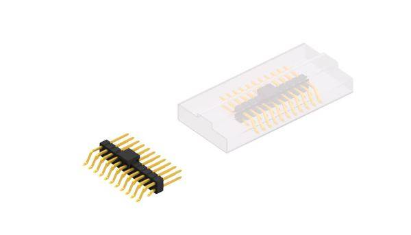 Fischer Elektronik Connettore maschio (standard) Numero di righe: 2 10052729 10 pz.-0
