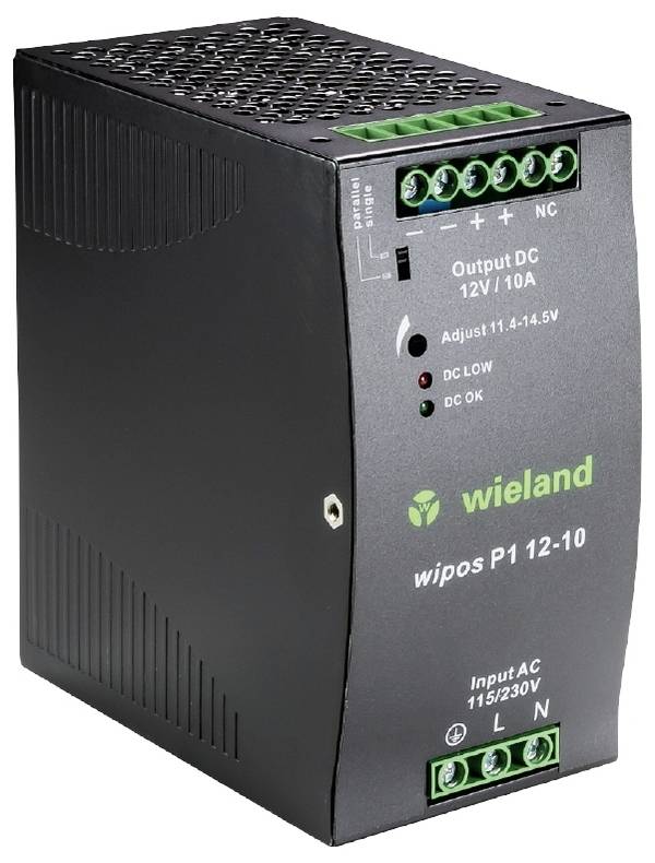 Wieland Electric 81.000.6142.0 Alimentatore a commutazione.  12 V 10 A 120 W   Contenuto 1 pz.