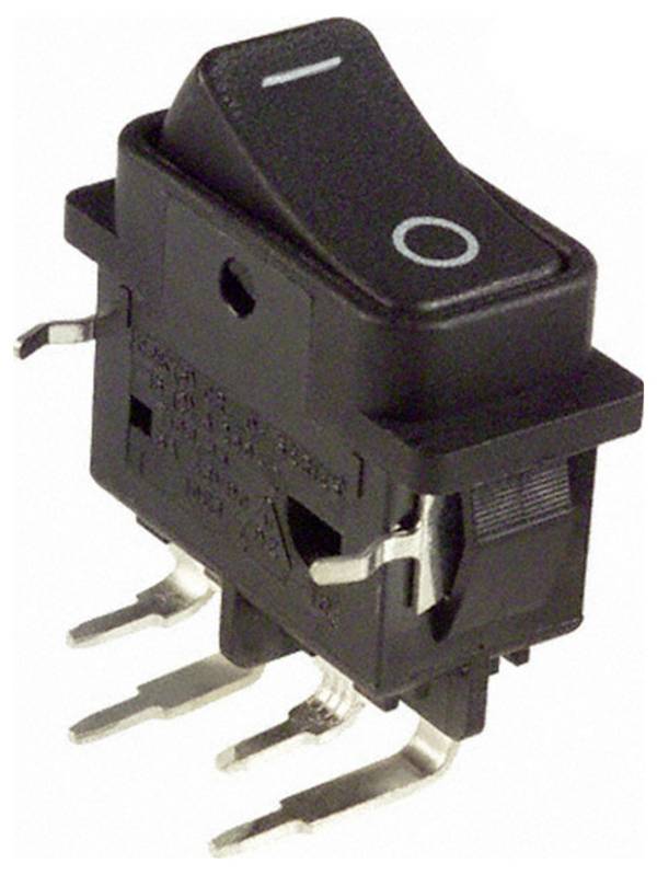 C & K Switches DF62J12S2AHQA Rocker-Switch DF Series 120 V/AC, 48 V/DC 16 A 2 x On / Off 1 pz. Bulk