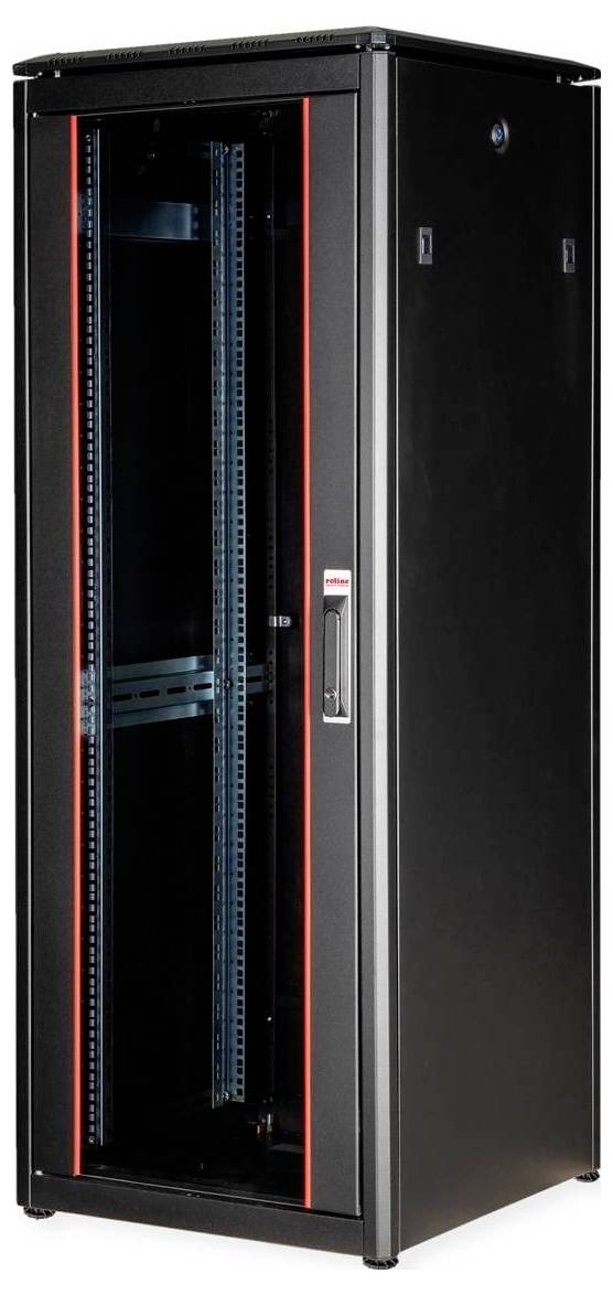 Roline Armadio rack di rete da 19" (L x A x P) 600 x 1609 x 600 mm 32 U Nero-0