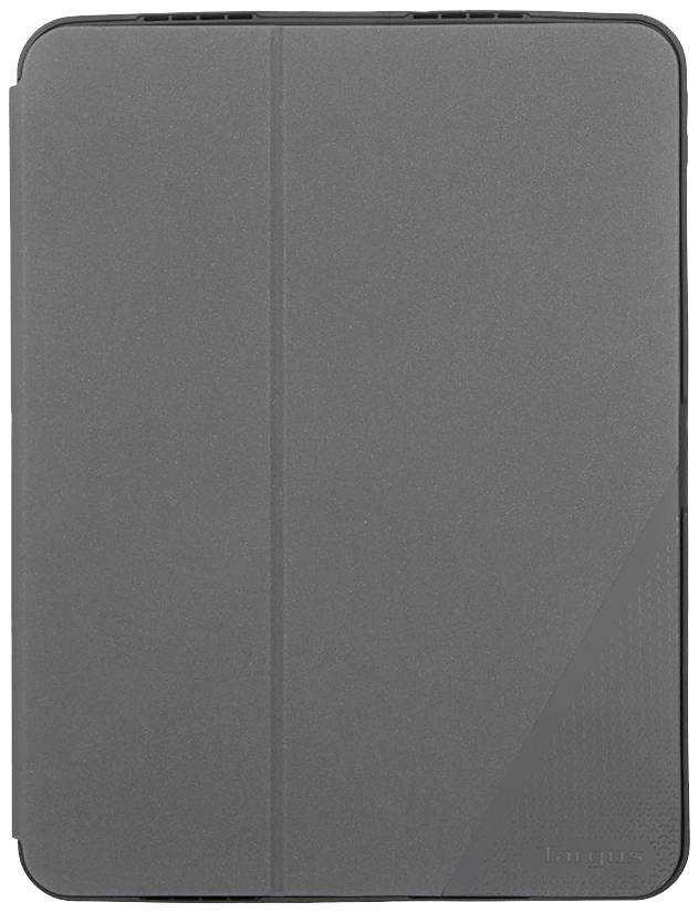 Un fodero nero per tablet, chiuso, offre protezione per un tablet.