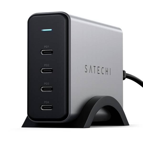 Satechi ST-UC165GM-EU Caricatore USB 165.00 W USB-C® Consegna di potenza Grigio Ambiente interno